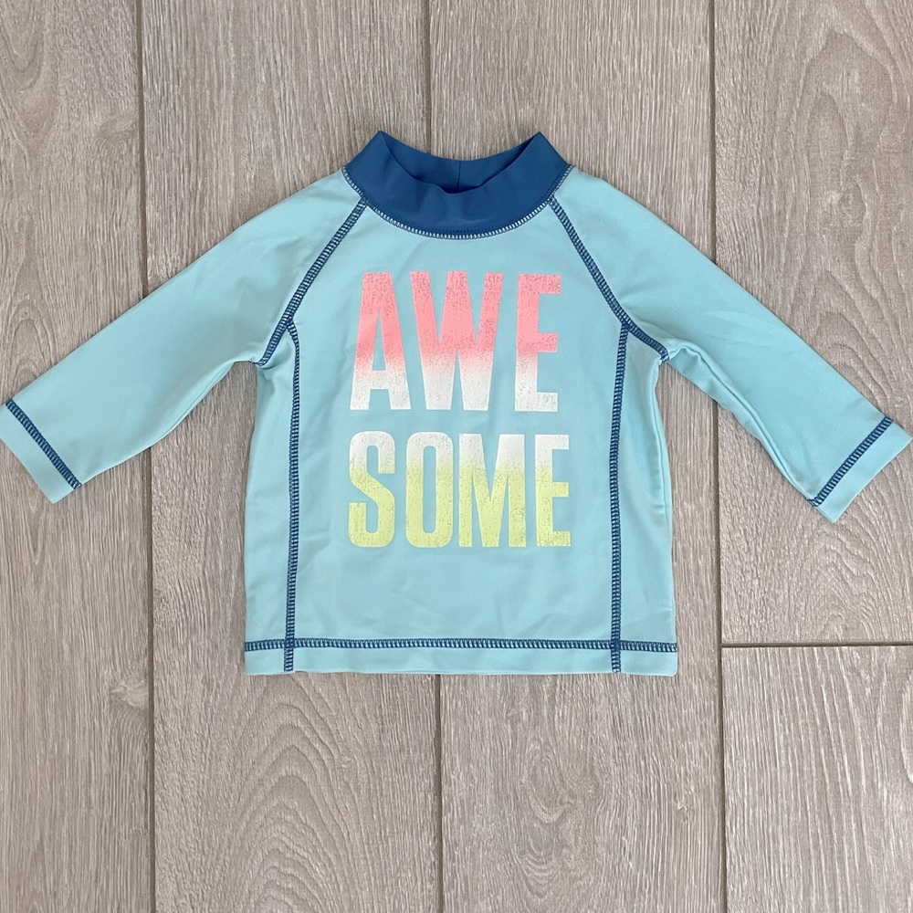 Carter’s swim top protective long sleeve swimmer